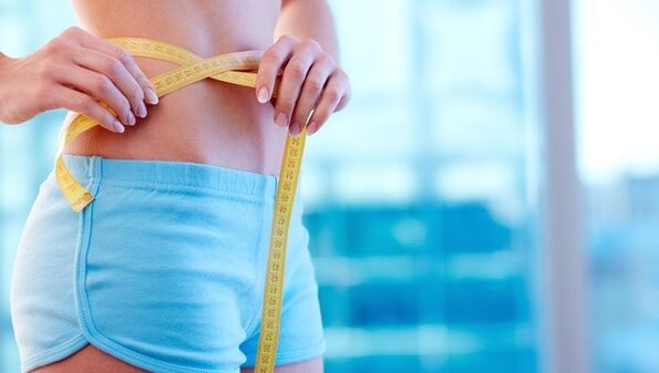 waist measurement while losing weight